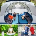 thumbnail image 3 of KOMI Camping Fans for Tents,Camping Fan with Light,Camp Fan for Tent, Personal USB Desk Fan Rechargeable Remote Control White Fan, 7 Inch Portable Outdoor Small Hanging Tent Fan, 3 of 6