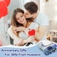 thumbnail image 4 of LHSHID Christmas Day Gifts for Wife from Husband to My Wife Blanket Anniversary Wedding Gifts for Her Christmas Birthday Gifts Ideas for Wife Wife Valentines Day Gifts 60x80in, 4 of 6