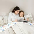 thumbnail image 5 of Manfei Rustic Floral Print Comforter Sets Full Size, Cartoon Bee Animal Comforters & Duvets, Lodge Cabin Reversible Bedding Full Comforter Set, Lightweight Room Decor, 3 Pieces, 5 of 8