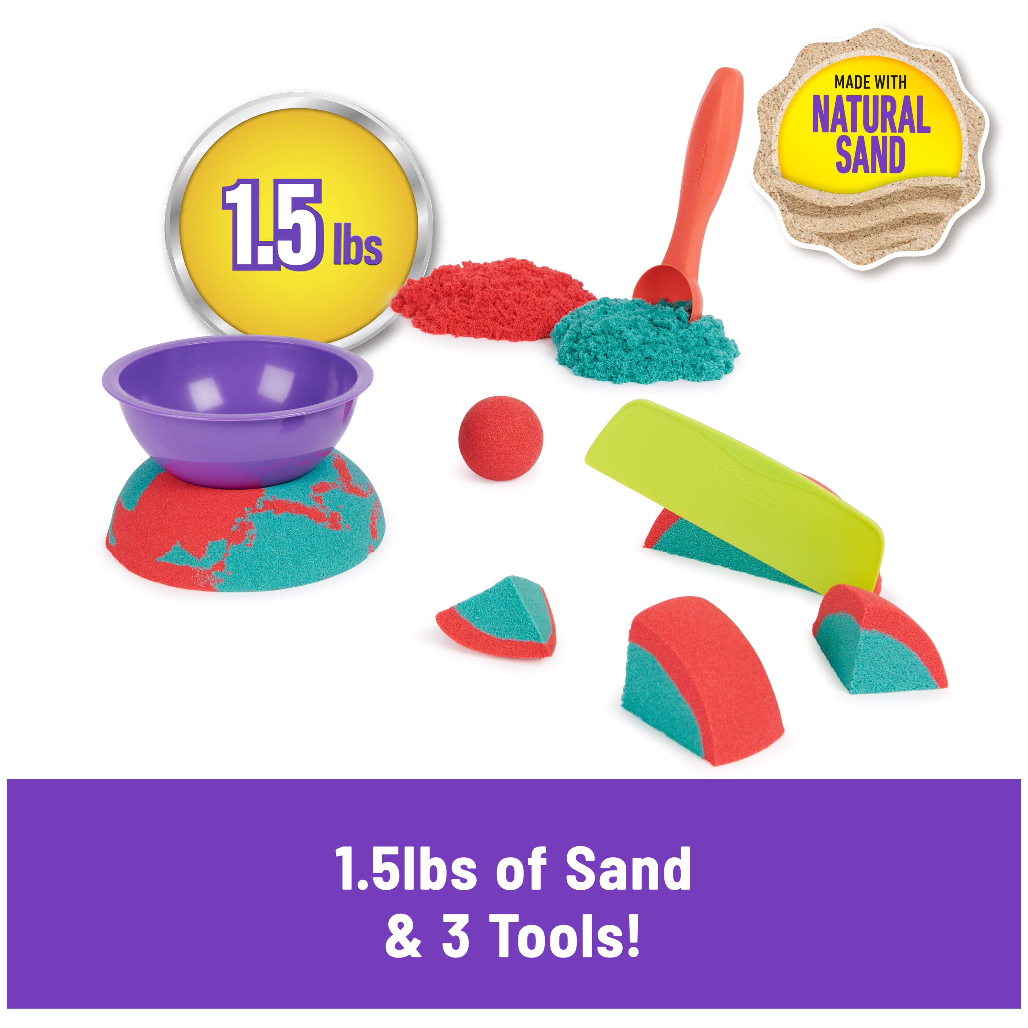 Kinetic Sand Blue Sand & Molding Sandbox Kit, 1 ct - Fry's Food Stores