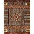 thumbnail image 1 of Ahgly Company Indoor Rectangle Abstract Red Abstract Area Rugs, 4' x 6', 1 of 6