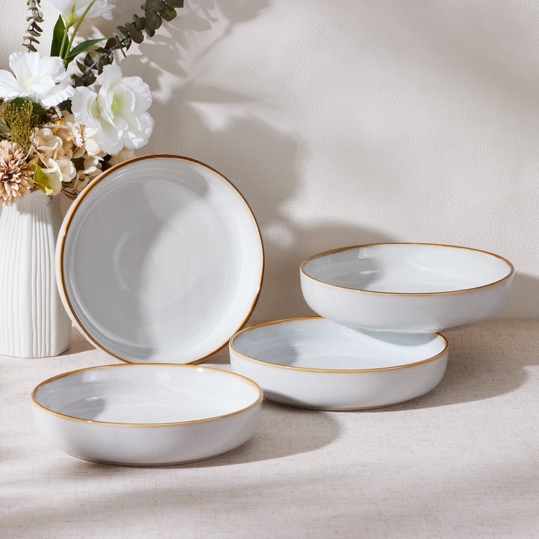 Vesteel 4-Piece Stoneware Pasta Bowl Set photo 3
