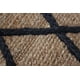 thumbnail image 4 of Tapete Hessian Lines Black 190 X 280 Cm, 4 of 5