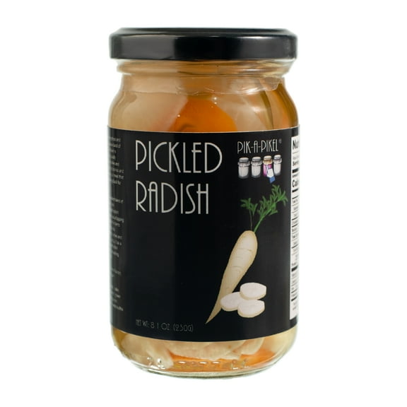 Pik-a-Pikel Pickled Radish Original 230g bottle