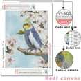 thumbnail image 3 of Parrot Animal Rhinestone Kit 5D Full Square Round Diamond Embroidery Bird Mosaic Flower Handmade Gift, 30*40cm, Frame not included.,5831, 3 of 5