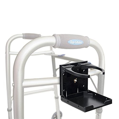AdirMed Black Bike Rollater Wheelchair Adjustable Drink Holder