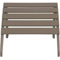 thumbnail image 4 of YANG2 Furniture Adirondack Ottoman Outdoor Patio Footrest 13.5" Inch Folding Footstool for Outdoor Adirondack Chair (Weathered Wood), 4 of 8