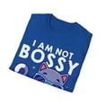 thumbnail image 5 of I'm Not Bossy I Just Know What You Should Be Doing Feline Unisex T-Shirt, 5 of 5