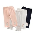 thumbnail image 2 of Esaierr Toddler Girls Legging Pants Baby Tights Pants Solid Color Long Pant for 1-4 Years, 2 of 9