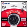 Crosman Premier Black Widow 177cal Pellet, 250 Count