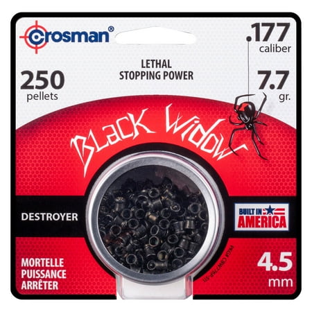 Crosman Premier Black Widow .177 Caliber Small Game Ammo