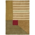 thumbnail image 3 of SAFAVIEH Rodeo Drive Quentin Abstract Geometric Wool Area Rug, Multi, 5'9" x 5'9" Round, 3 of 3