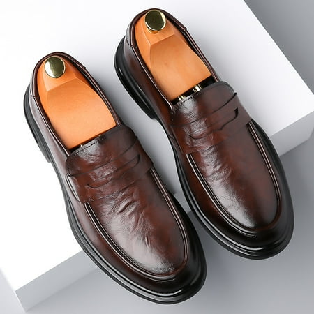 

Genuine Doug Shoes Men‘s 2024 Spring New Breathable Slip-on Men‘s Loafers Soft Sole All-match Casual Shoes