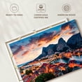 thumbnail image 6 of Elephant Stock Croatian Paradise Sunset Wall Art - Horizontal Canvas Wall Art - Living Room Wall Decor - City Canvas - Gray And Orange Decor - 48" x 32", 6 of 8