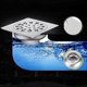 thumbnail image 4 of 1010cm zinc alloy floor drain, square floor drain cover for bathroom shower, kitchen deodorant floor drain, 4 of 5