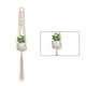 thumbnail image 1 of Yuarrent Cestas colgantes 100 hechas a mano, soporte para plantas, macramé, colgador de plantas, maceta para colgar en la pared interior, soporte para Jardín y Patio No.08 Yuarrent HA001777-08, 1 of 6