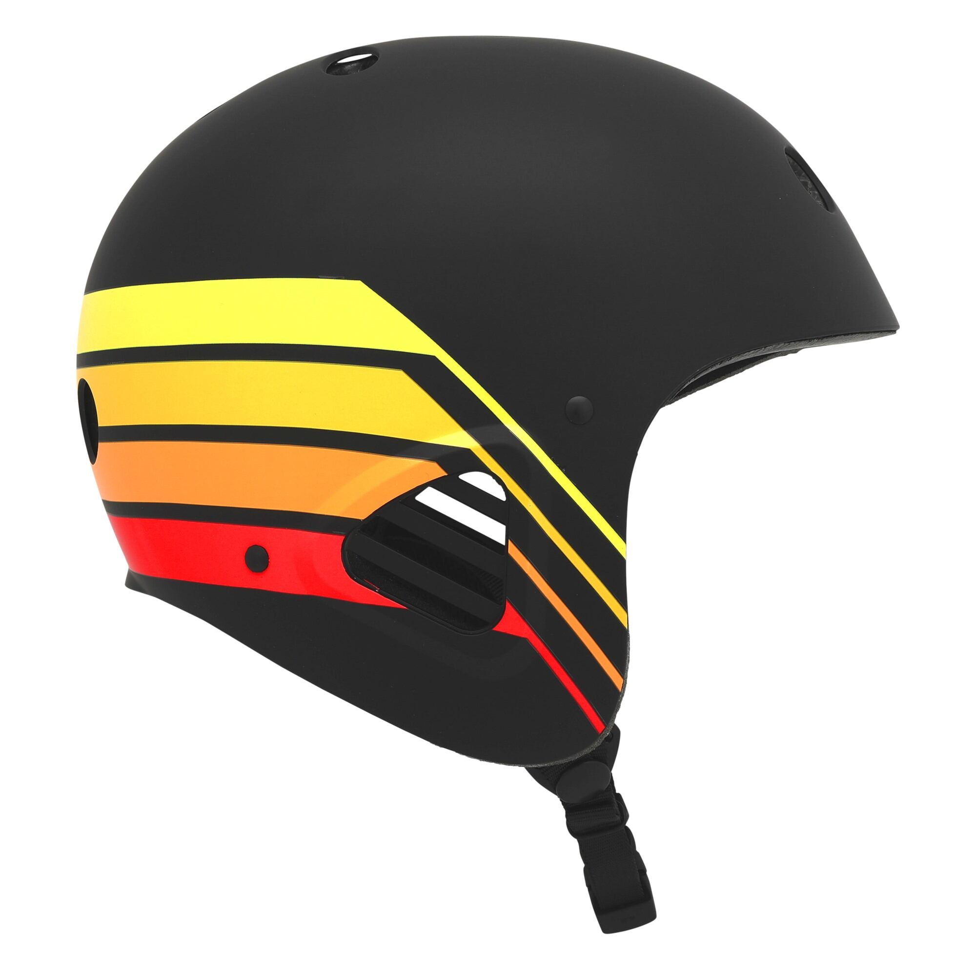 Krash! Full Speed Retro Stripes Youth Helmet, Fits sizes 54-58cm