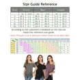 thumbnail image 2 of Tinglu Women Top Tees Side Twist Knotted Tops Casual Tunic Basic Shirts, 2 of 7