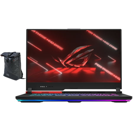 ASUS ROG Strix G15 Advantage Edition Gaming Laptop (AMD Ryzen 9 5980HX 8-Core, 15.6" 165Hz 2K Quad HD (2560x1440), AMD RX 6800M, 16GB RAM, Win 10 Pro) with Voyager Backpack