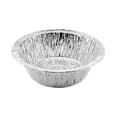 thumbnail image 1 of Disposable Aluminum 5 3/4 Extra Deep Meat/Pot Pie Pan #2400 (100), 1 of 4