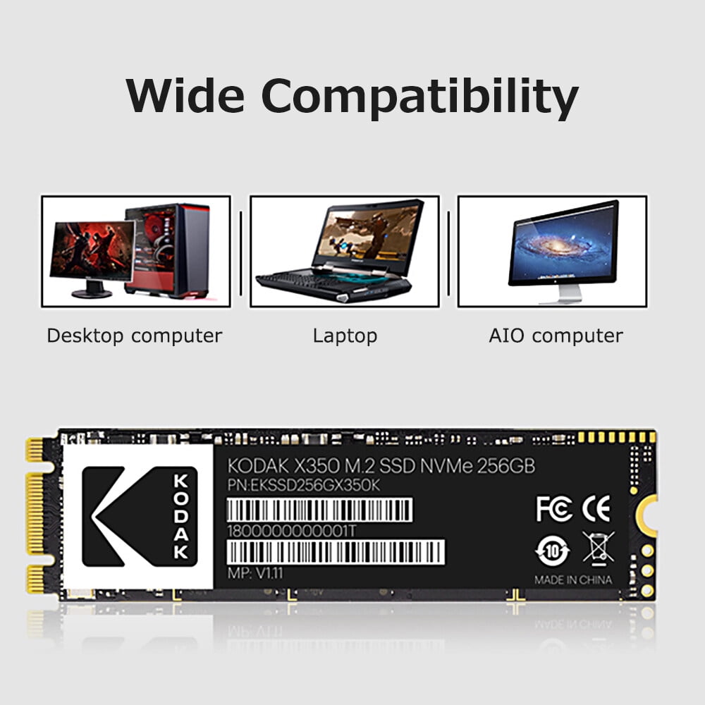 内蔵型SSD KODAK X350 M.2 NVMe SSD 1TB Amazon.com: KODAK SSD M2 NVME PCI Express 3.0 Solid State