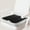 Black, variant on Memory Foam Seat Cushion for Office Chair, Thick Pressure Relief Pad for Prolonged Sitting, Breathable Polyester Fabric with Non-Slip Bottom, Ideal for Students and Home Use