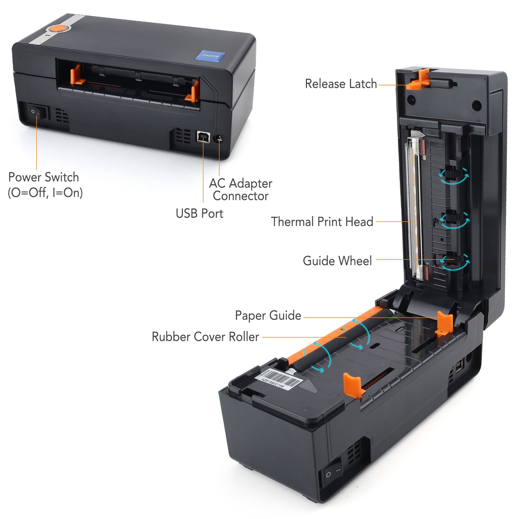 4x6 label printer walmart