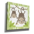 thumbnail image 2 of Epic Graffiti 'Safari Fun Monkey' by Moira Hershey, Canvas Wall Art, 26"x26", 2 of 3