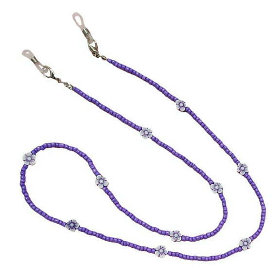 UPOUART 1Pack Fashion Eyeglasses Chain Beads Necklace Holder for Daily Use 66x0.39x0.39in