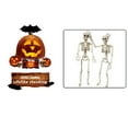 thumbnail image 4 of Mubineo Halloween Hanging Ornaments, Flexible Plastic Human Skeleton Haunted House Decorations Festival Supplies, 4 of 8