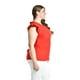 thumbnail image 2 of Blusa con manga de olan y moño en espalda Roman Fashion /Tallas Extras, 1888 (Rojo) rojo 42, 2 of 6