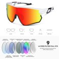 thumbnail image 4 of Gafas Deportivas Polarizadas BEACOOL UV400 para Hombre, Mujer y Jóvenes, 4 of 9