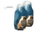 thumbnail image 6 of Honeii Surfing Guinea Pig Print Car Seat Covers 2 Pieces, Full Set Universal Seat Covers for Cars, Waterproof Auto Seat Protectors, 6 of 7