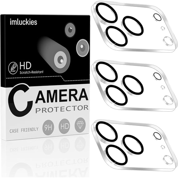 SWT123 3 Pack for iPhone 17 Max 6.9" Camera Lens Protector, Full-Coverage 9H Hardness Anti-Scratch Screen Cover, HD Clear Tempered Glass Camera Accessories, Case Friendly[Not Affect Night Shots]