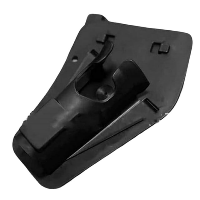 Soporte de cadera deslizable para caña de pescar, ajustable con manos libres, ligero para pesca con mosca y de orilla, accesorio de cintura de ajuste Negro