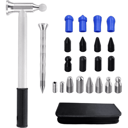

Car dent repair hammer 25-piece set-dent remover tool paint-free stainless steel