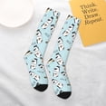 thumbnail image 4 of Daiia Sports Socks Milk Bottles And Cow Head Printed Novelty Crew Socks for Men Women Knee High Socks Cotton Socks Soft & Breathable Support Unisex Socks, 4 of 9