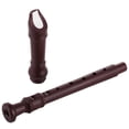 thumbnail image 1 of Blockflöte Soprano Recorder Instrument with Storage Bag, Baroque Fingering C Key German-style Imitation Wood Grain Plastic Recorder, Recorder Instrument for Adults Beginners, 1 of 7