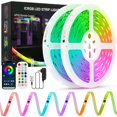 thumbnail image 1 of Tira de luces LED ERBTY 20 m IC+RGB con sincronización musical y control remoto, 1 of 7