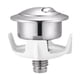 thumbnail image 1 of Botón de Descarga para Inodoro, Válvula de Tanque, Botón Doble para Inodoro, Accesorios para Tanque de Inodoro Resistentes, Botón de Presión para Plata, 1 of 9
