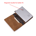 thumbnail image 4 of RFID Metal Credit Card Case Card Holder Business Men and Women Portable Card Holder Multi-functional Seven Character Trolley Small Wallet, 4 of 6