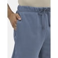 thumbnail image 3 of No Boundaries Soft Fleece Jogger Shorts, 6" Inseam, Men's and Big Men's, 3 of 5