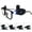 Black, variant on Opolski Portable Mini LED Light Glasses Clip-on Lamp Reading Illumination Outdoor Tool