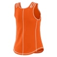 thumbnail image 3 of Women's WEAR by Erin Andrews Orange San Francisco Giants Contrast Stitch Tank Top, 3 of 5