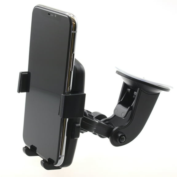 Windshield Car Mount for Motorola Moto G Pure/Power (2022)/5G Phones- Holder Glass Cradle Swivel G4G