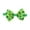 Green, variant on White St. Patrick'S Day Pet Bow Tie Clovers Dog Collar Accessory Irish Festival Party Costume With Embossed Design Durable And Comfortable