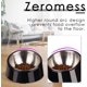 thumbnail image 5 of Negro - Comedero para perros y gatos, comedero basculante de melamina antideslizante con comedero extraíble de acero inoxidable resistente (mascotas de hasta 15 kg - 450 ml) JAMW Sencillez, 5 of 5