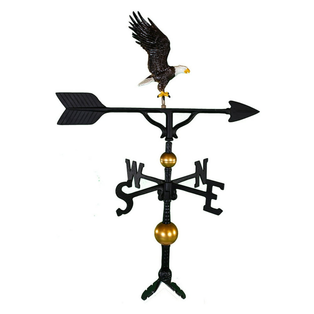 Deluxe Color Full Bodied Eagle Weathervane 32 in.