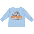 thumbnail image 3 of Inktastic Thanksgiving Little Sweet Potato Boys or Girls Long Sleeve Toddler T-Shirt, 3 of 5