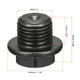 thumbnail image 2 of Uxcell Outer Hex Head Pipe Fitting Plug 2Pcs M20x1.5mm, 2 of 4
